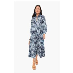 Tuckernuck Ro’s Garden Tyla Rio Ikat Maxi Dress